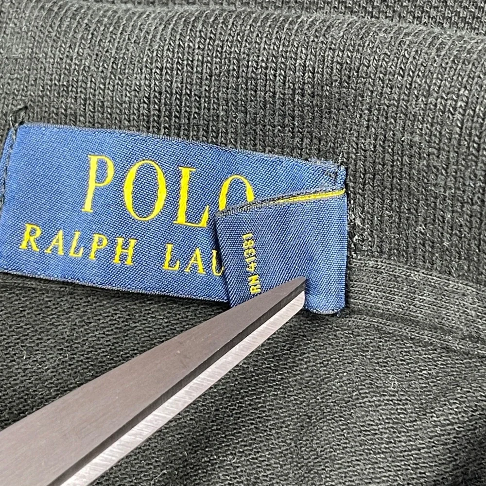 Polo Ralph Lauren Polo Shirt Mens XXL Black Red Pony Classic Preppy Old Money